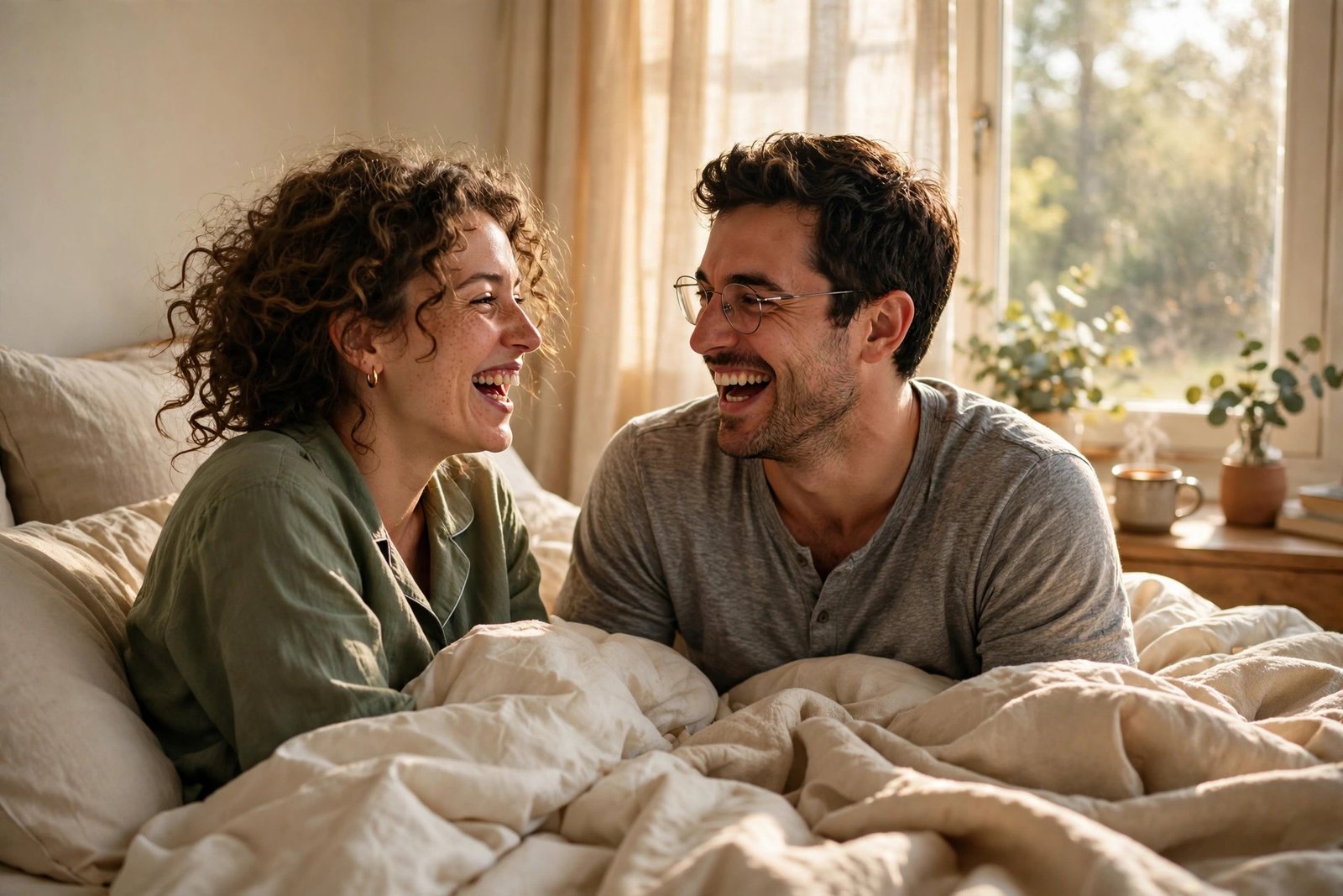 Flirty good morning texts for him to start the day with a smile
