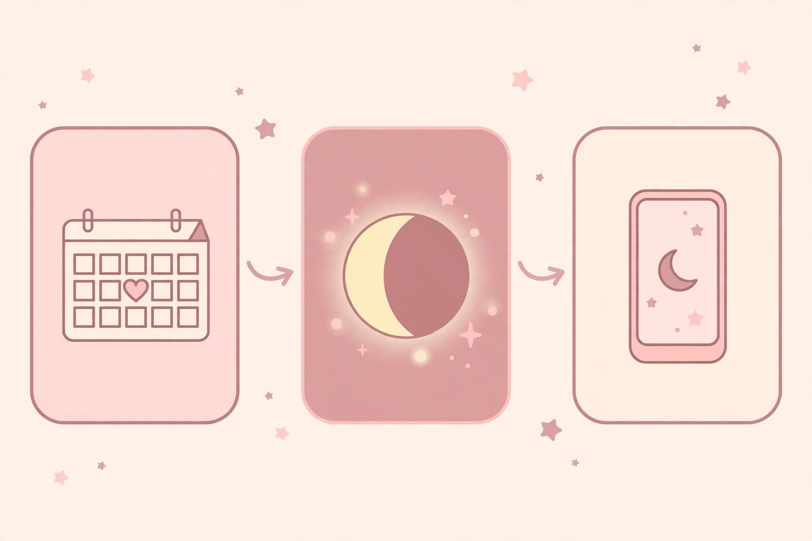How the moon phase calculator works - enter a date, see the moon phase, get your result