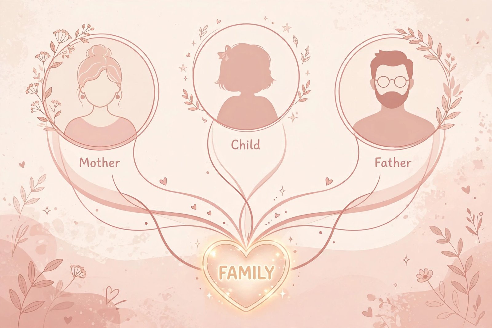 Three name combiner blending three family names into one